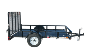 Angle Iron Side Trailer Blue.