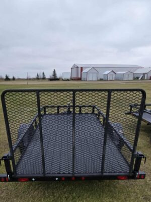 6' x 12' Angle Iron Side w 3500 lbs. Axle.