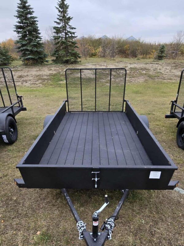 6' x 12' Solid Side w 3500 lbs Axle.