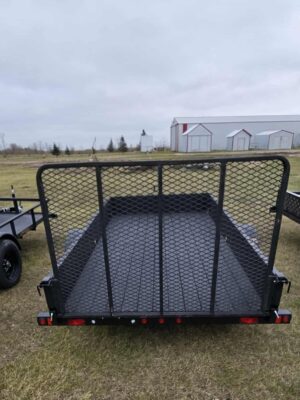 6' x 12' Solid Side w 3500 lbs Axle.