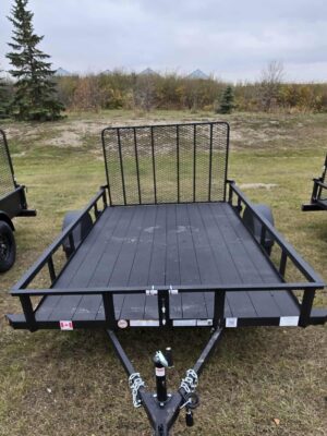 7' x 12' Angle Iron Side w 3500 lbs. Axle.