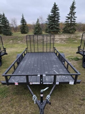 7' x 14' Angle Iron Side w 3500 lbs. Axle.