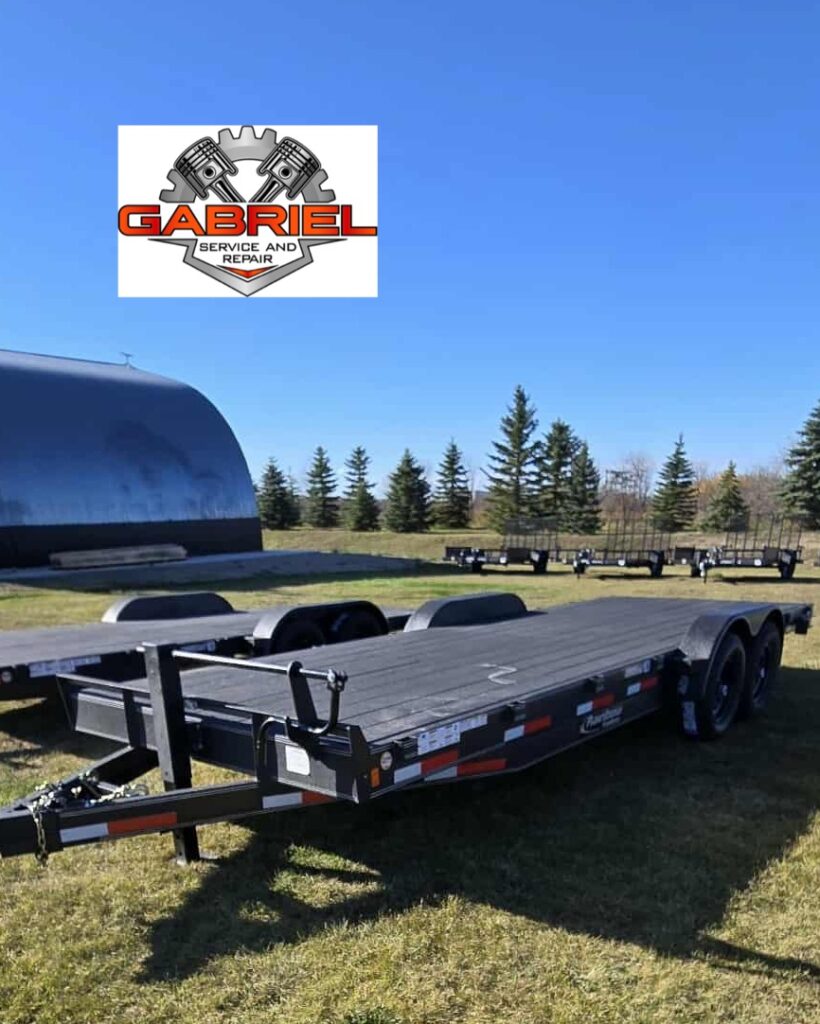 22' Heavy Duty C&E w/ 2-7000 lbs. Axles.