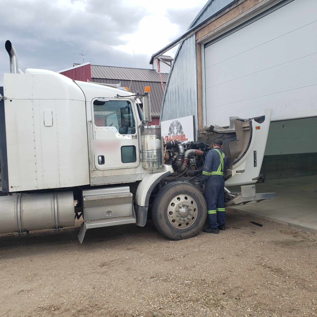 Gabriel service and repair heavy duty mechanic transport raymore saskatchewan canada sgi safeties