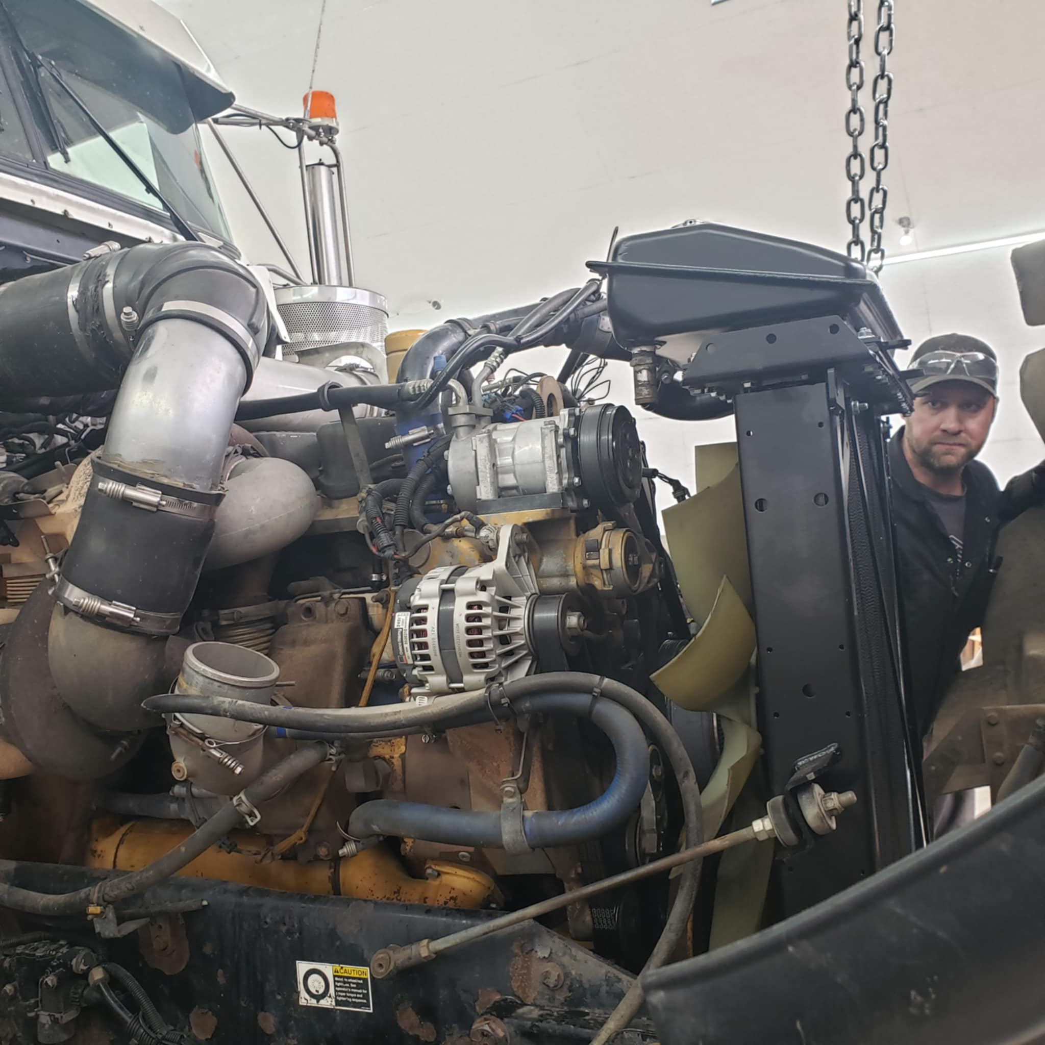 Installing a Radiator for a Heavy Truck in Raymore Saskatchewan