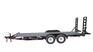 Flip Up Ramps Trailers.