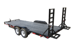 Flip Up Ramps Trailers.