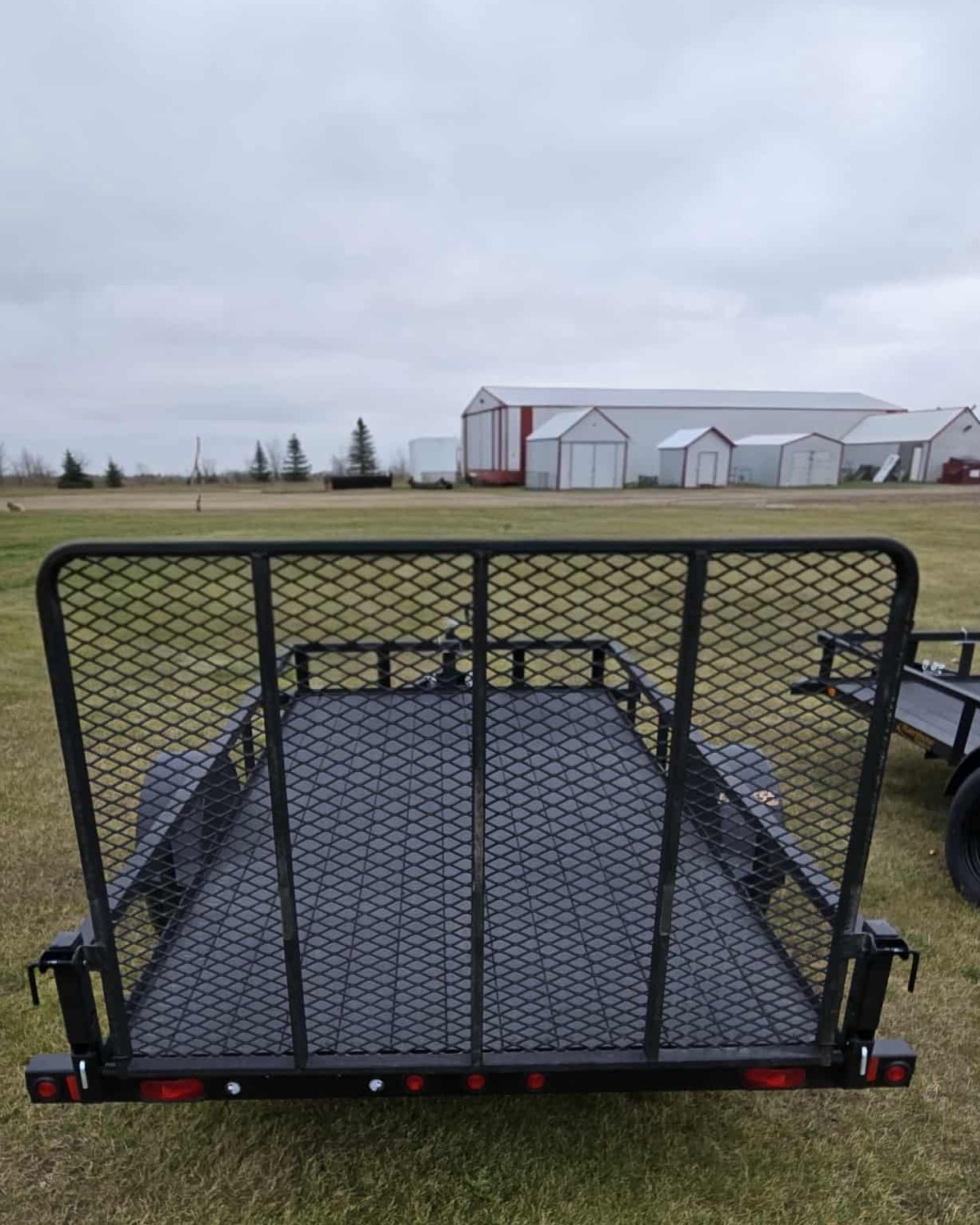 6' x 12' Angle Iron Side w 3500 lbs. Axle.