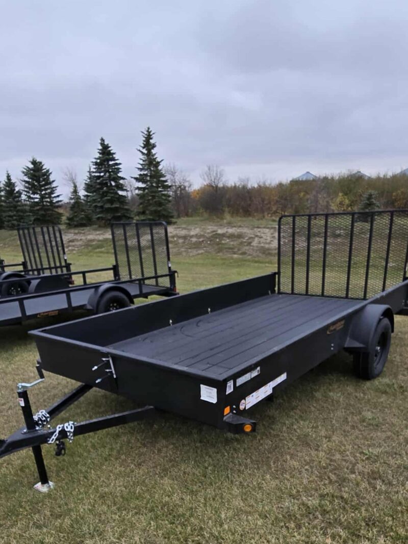 7' x 14' Solid Side w 3500 lb Axle.